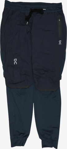 On Pants in L in Blue: front