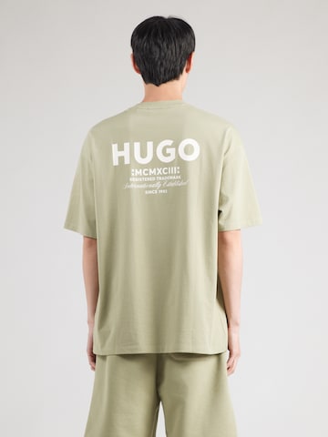 HUGO Póló 'Nalono' - bézs