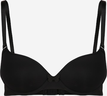 PASSIONATA T-shirt Bra 'MISS JOY' in Black: front