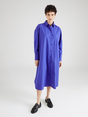 Robe-chemise KnowledgeCotton Apparel en violet : devant