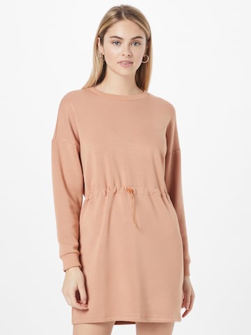 Robe 'Layla' ABOUT YOU en marron : devant