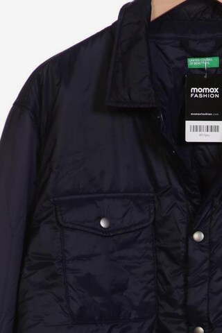 UNITED COLORS OF BENETTON Jacket & Coat in XL in Blue
