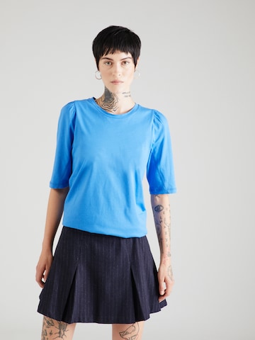 MSCH COPENHAGEN - Camiseta 'Tiffa Logan' en azul: frente