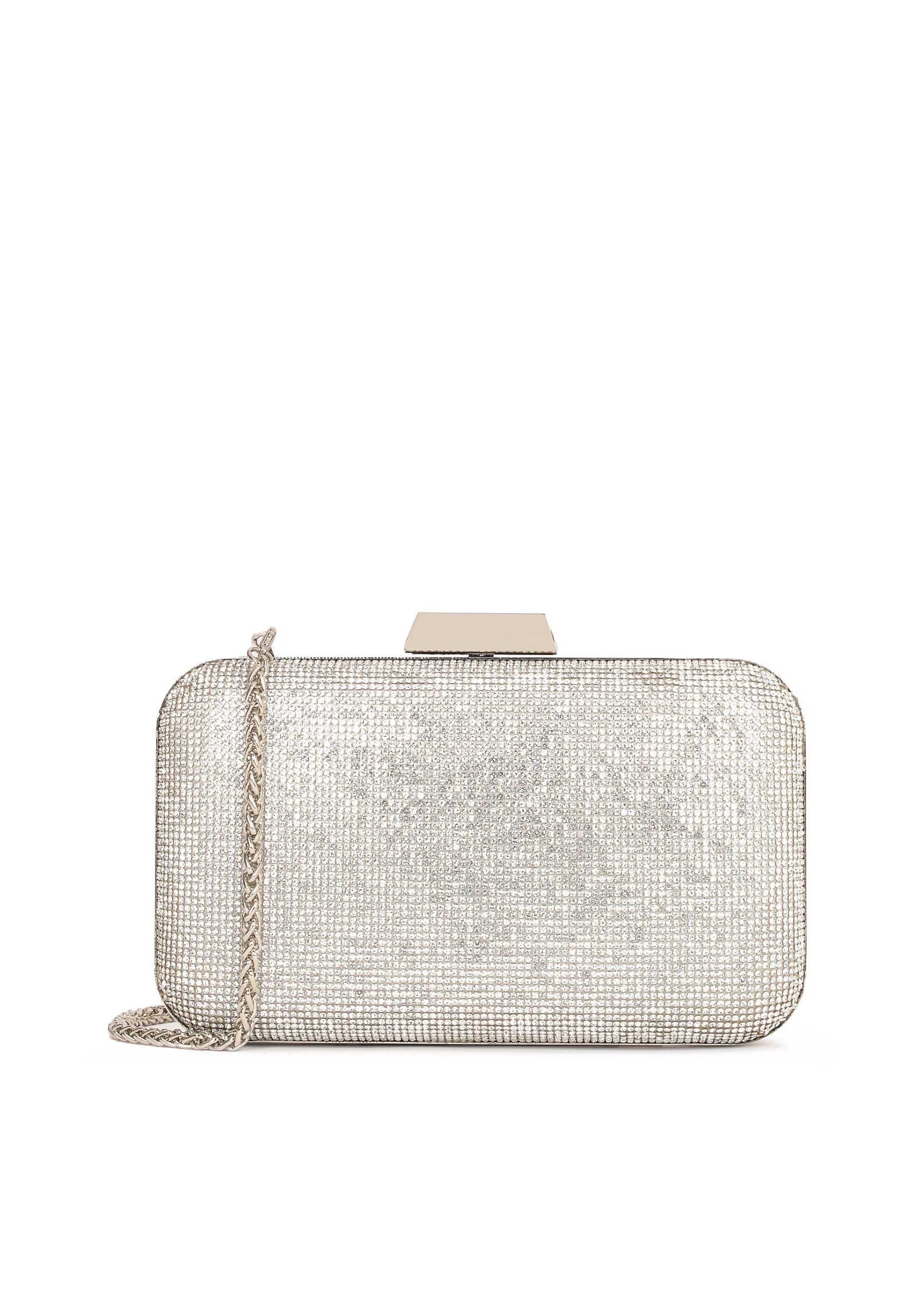 Kazar Umhängetasche in Silber: Vorderseite