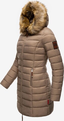 MARIKOO Winter coat 'Rose' in Beige