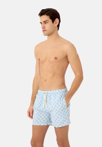 Gassa d'Amante Badeshorts 'Nora' in Blau: Vorderseite