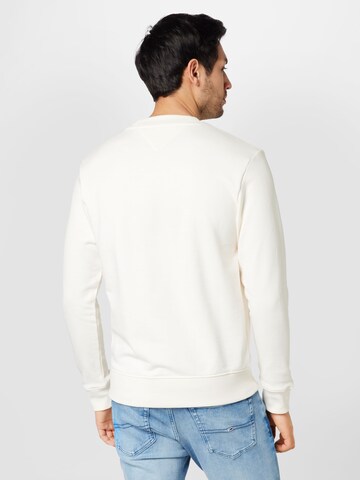 Tommy Jeans - Sudadera 'Tartan' en blanco