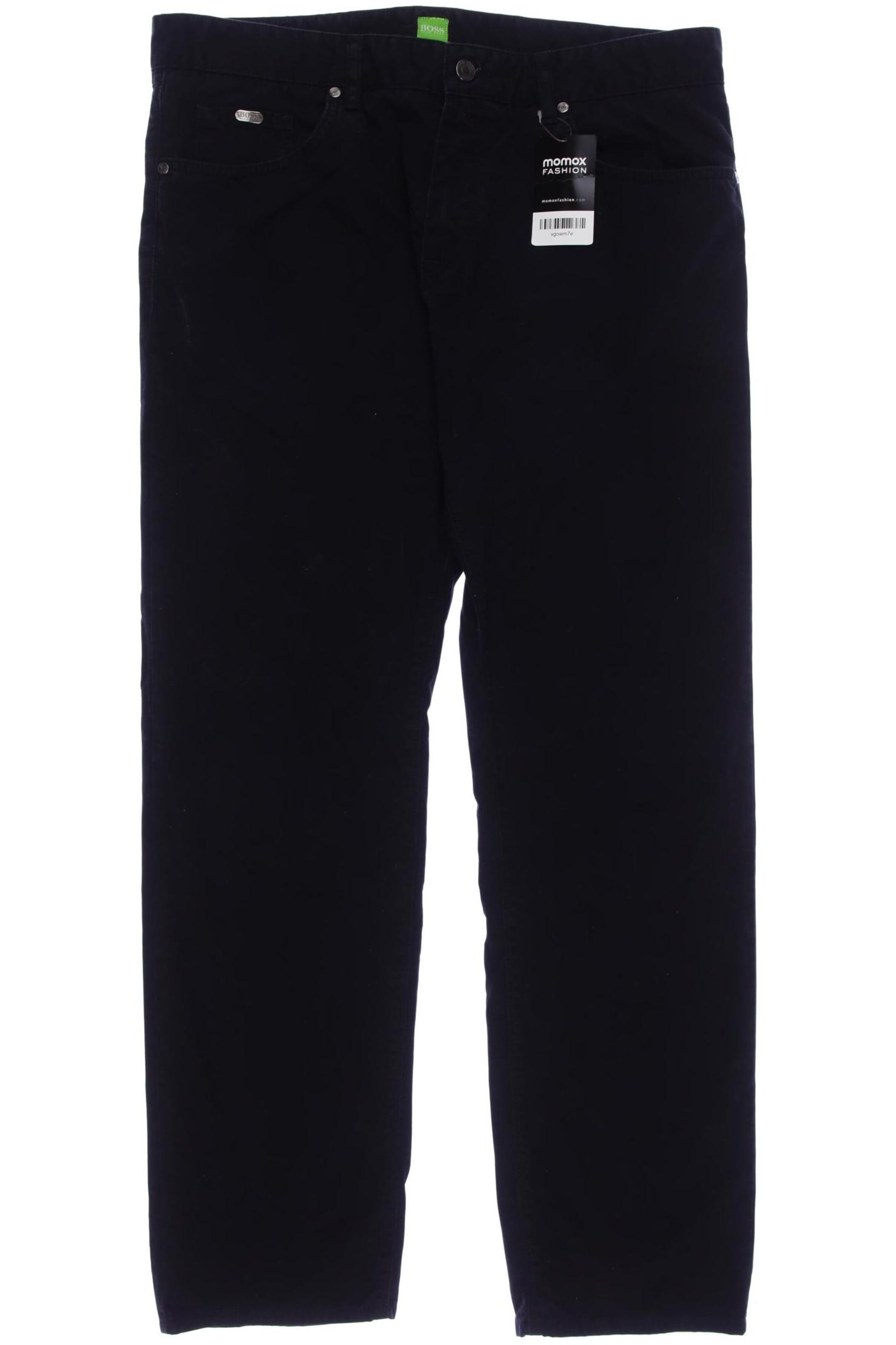 BOSS Green Pants in 36 in Black: front