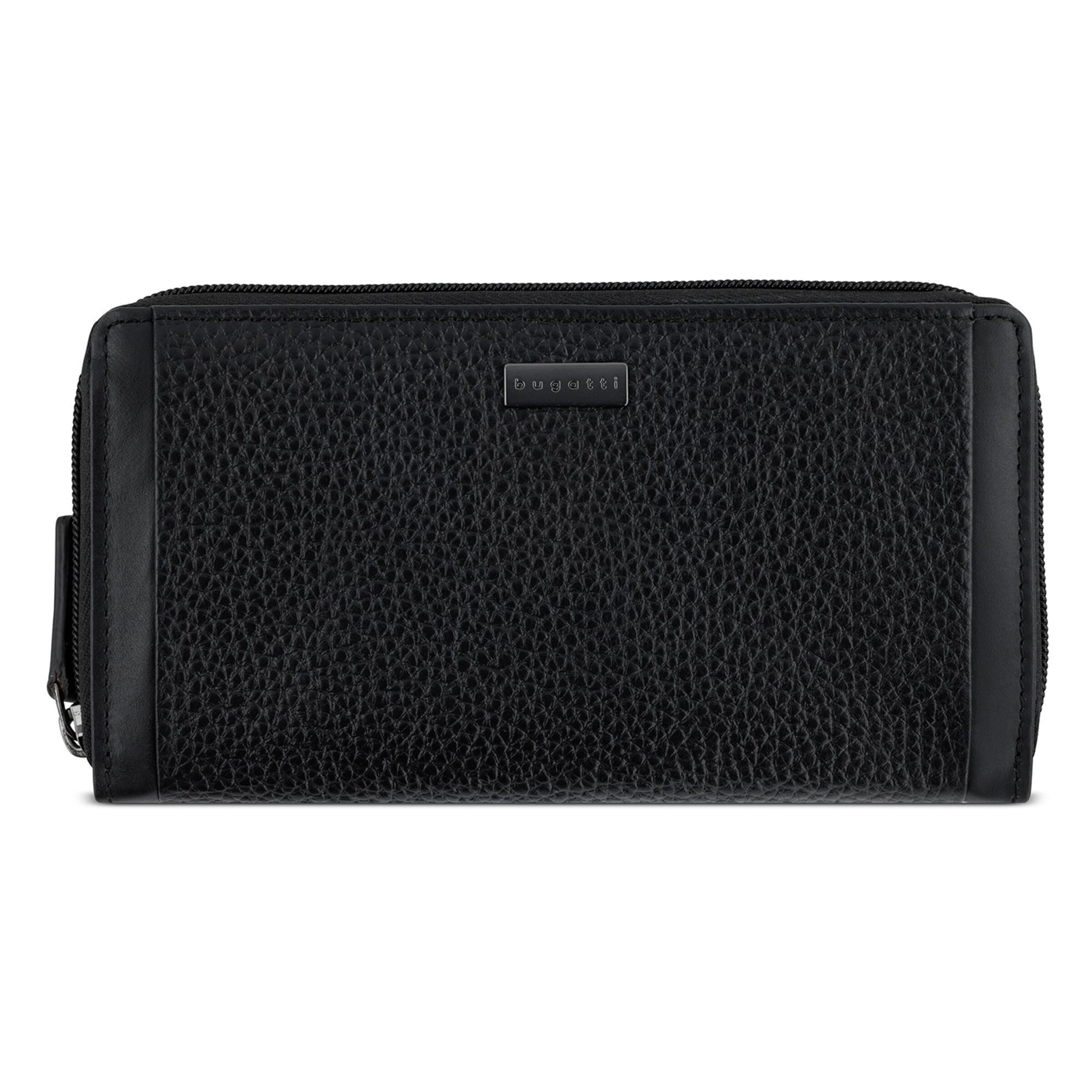 bugatti Wallet 'Sina' in Black: front