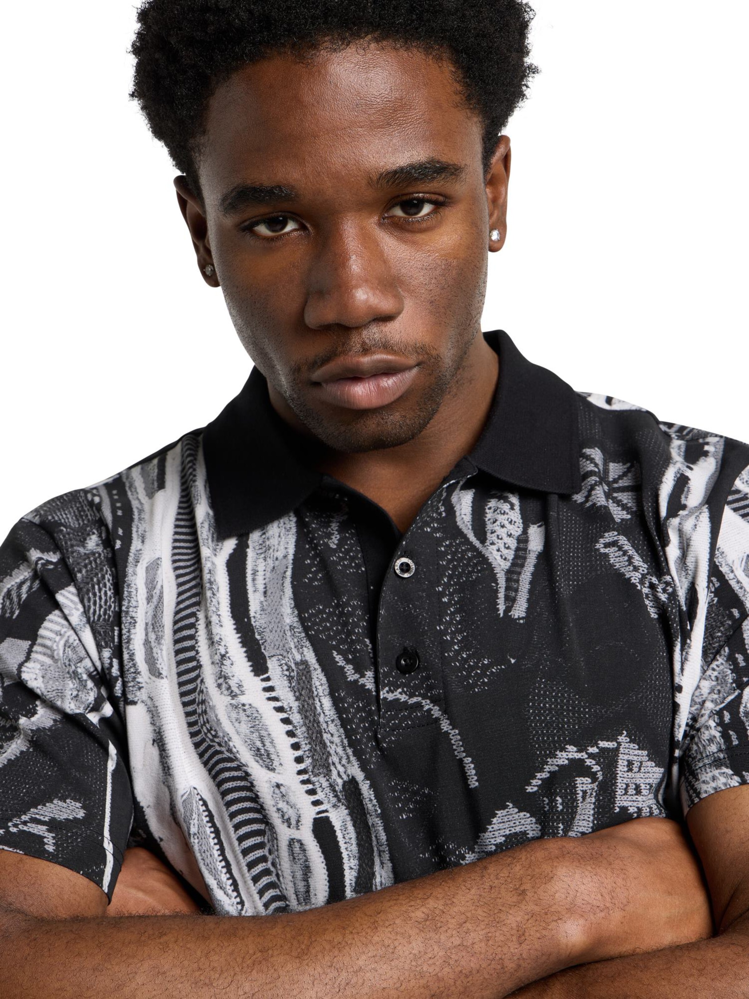 T-Shirt 'Eisath' Carlo Colucci en gris