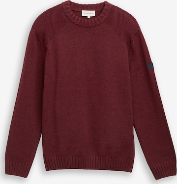 TOM TAILOR Trui in Rood: voorkant