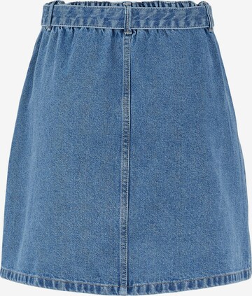 PIECES Skirt in Blue