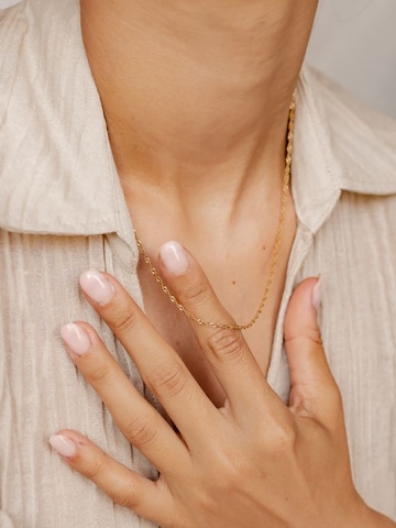 Hey Happiness Kette 'Lumina Link' in Gold: Vorderseite
