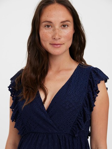Vero Moda Maternity Zomerjurk 'VMMTassa' in Blauw