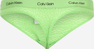 Calvin Klein Underwear Plus Стринг в зелено