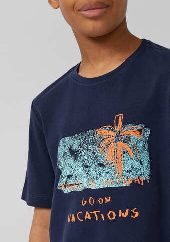 T-Shirt s.Oliver en bleu