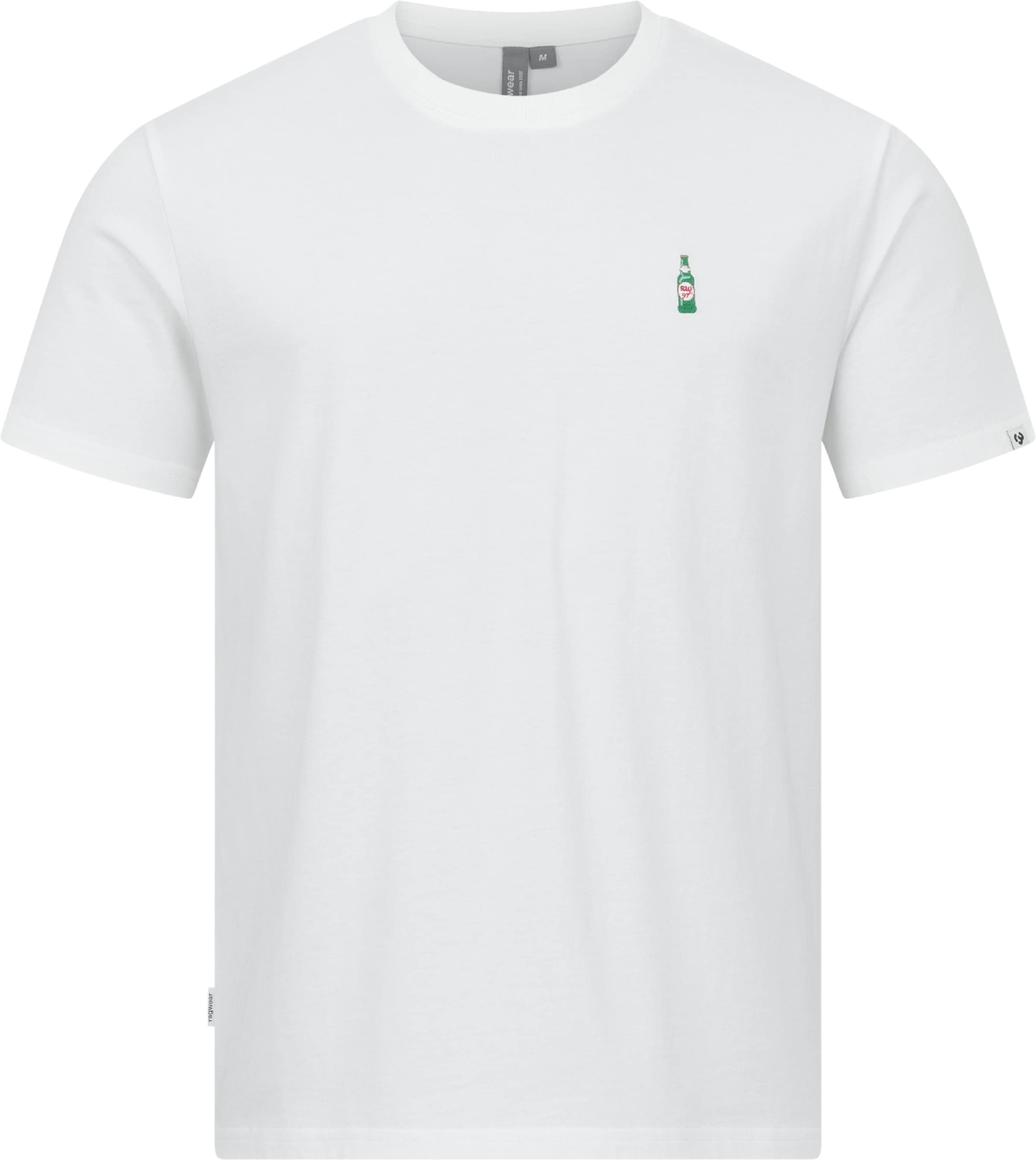 Ragwear T-Shirt in Weiß: Vorderseite