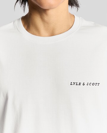 Lyle & Scott Shirt 'Script' in Wit