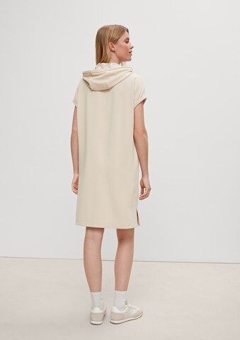 comma casual identity Jurk in Beige