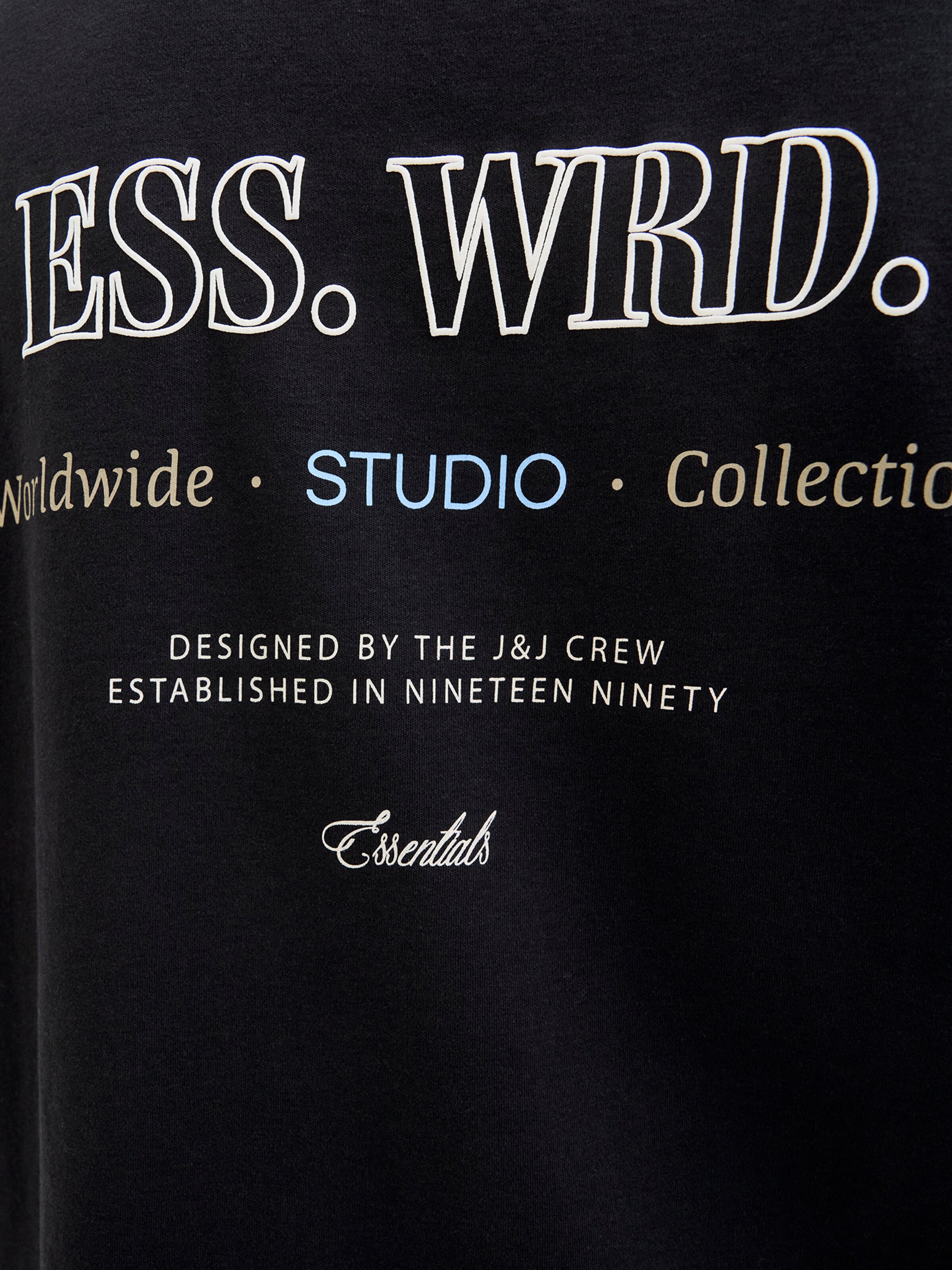 JACK & JONES Shirt 'JJEURBAN EDGE STUDIO' in Black