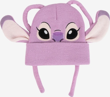 DISNEY Beanie 'Strickmütze mit Punktstich-Muster' in Pink: front