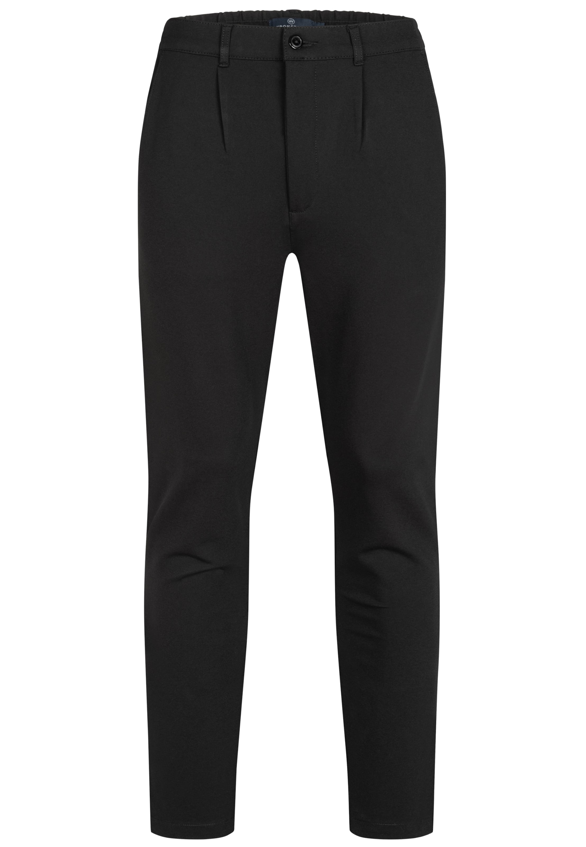 Kronstadt Chino trousers 'Club' in Black: front
