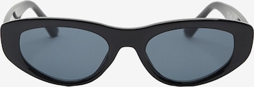 Lunettes de soleil Pull&Bear en noir : devant