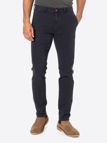 HKT by HACKETT Slimfit Chino in Blauw: voorkant