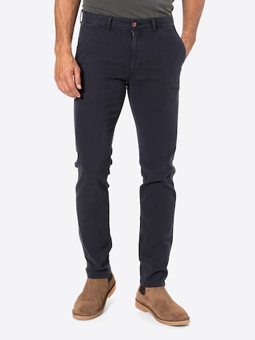 HKT by HACKETT Slim fit Chino trousers in Blue: front