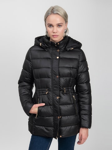 Veste d’hiver Influencer en noir : devant