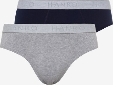 Hanro Panty in Blue: front