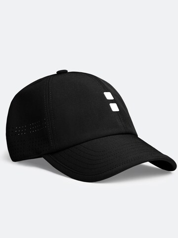 nordicdots Sportcap 'Play'‌‌‌‌‌ in Schwarz: Vorderseite