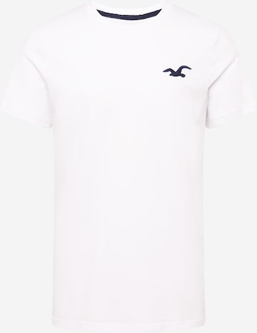 T-Shirt HOLLISTER en blanc : devant