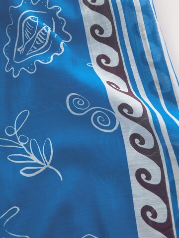 Next Wide Leg Hose in Blau