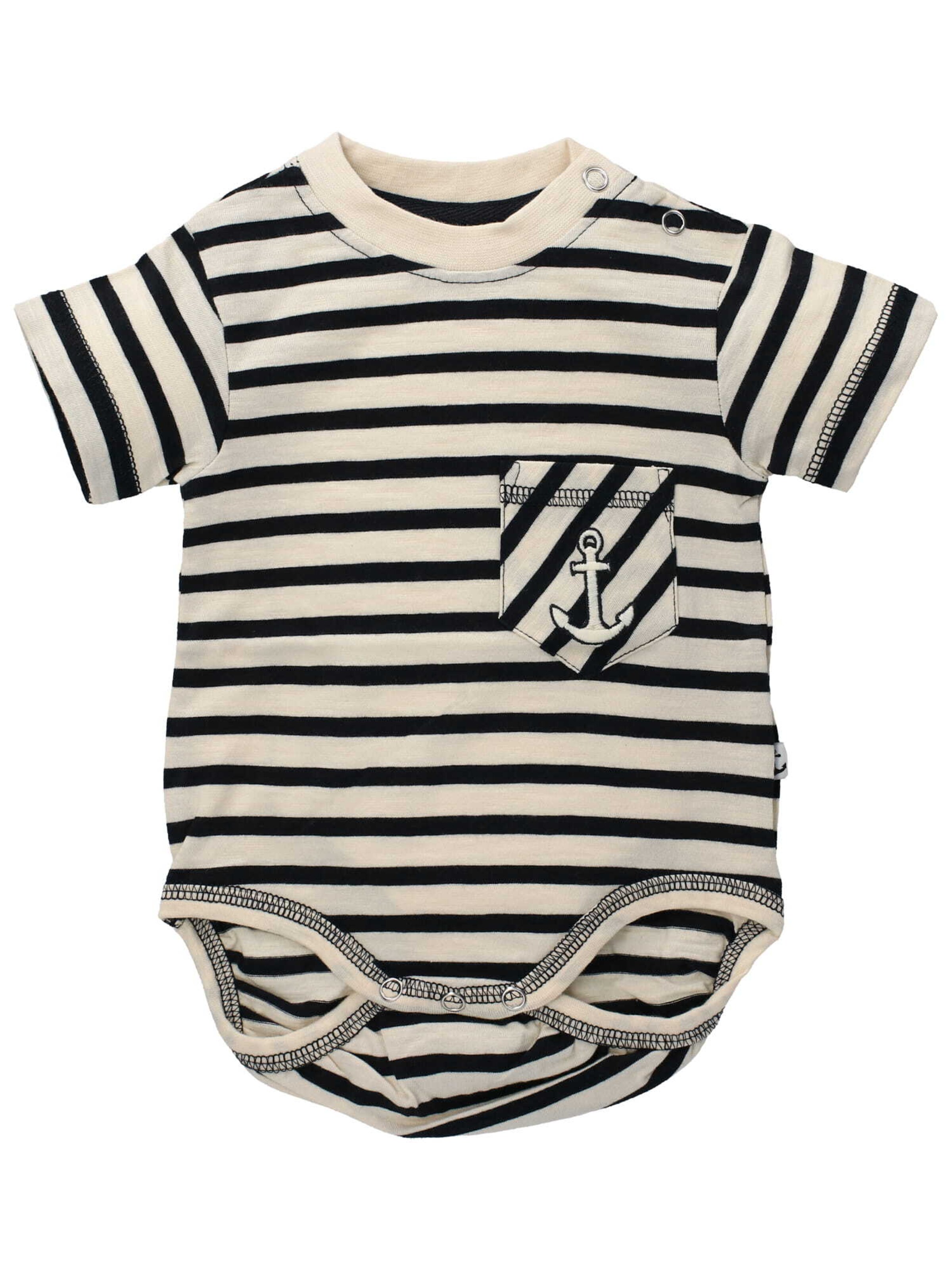 Ebbe Romper/Bodysuit 'Sean' in White: front