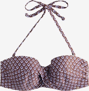 Next Bikini felső - barna: elől
