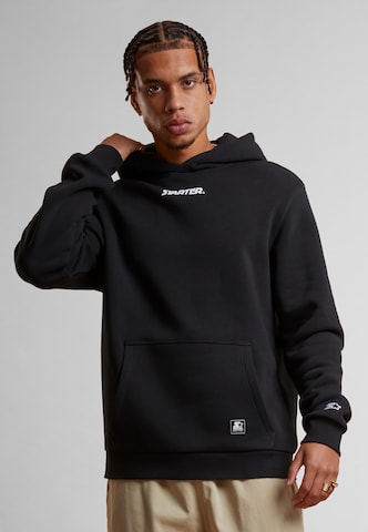 Starter Black Label Sweatshirt 'Essential' in Black: front