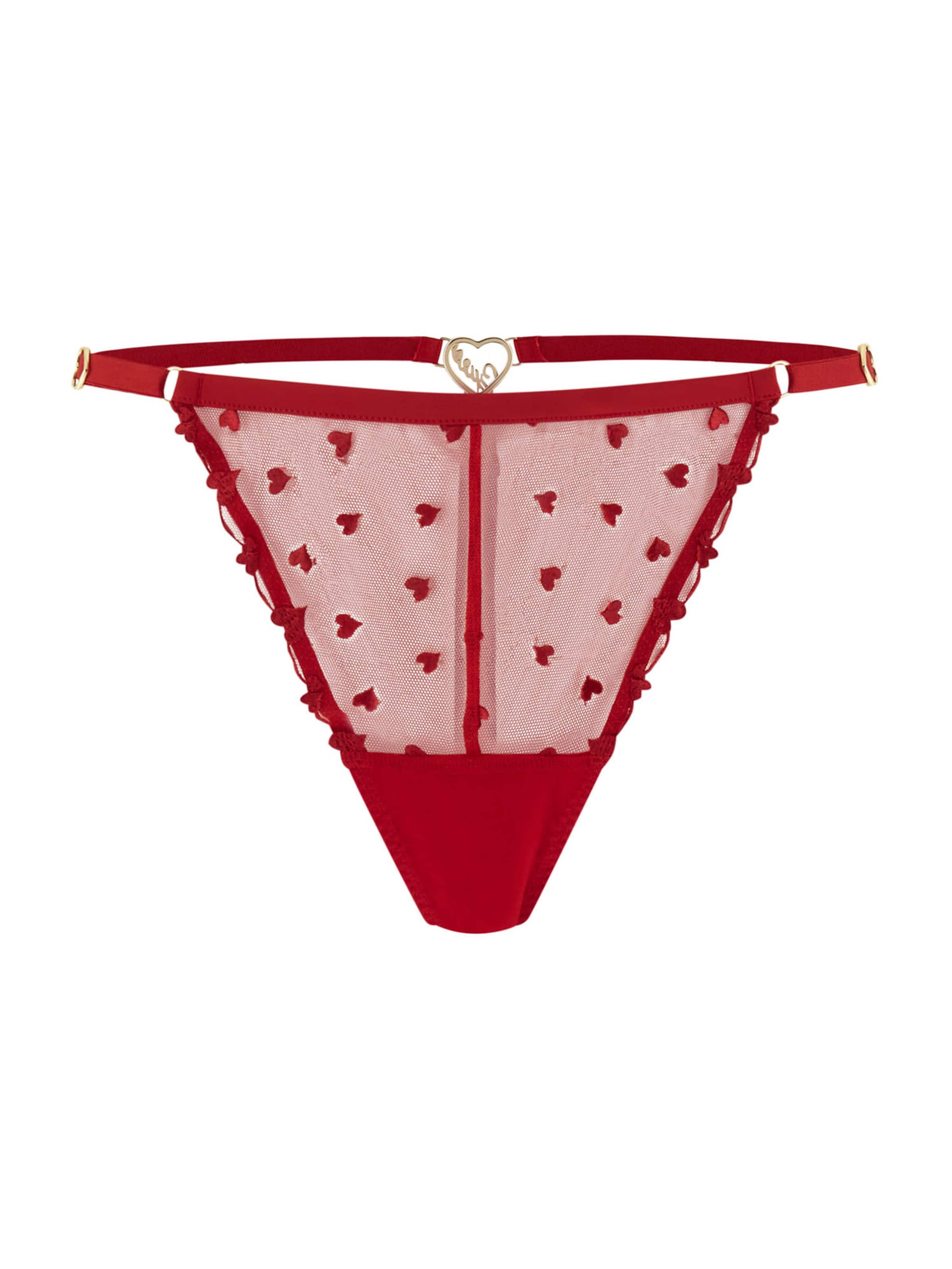 GUESS - Tanga 'CLAIRE' en rojo: frente