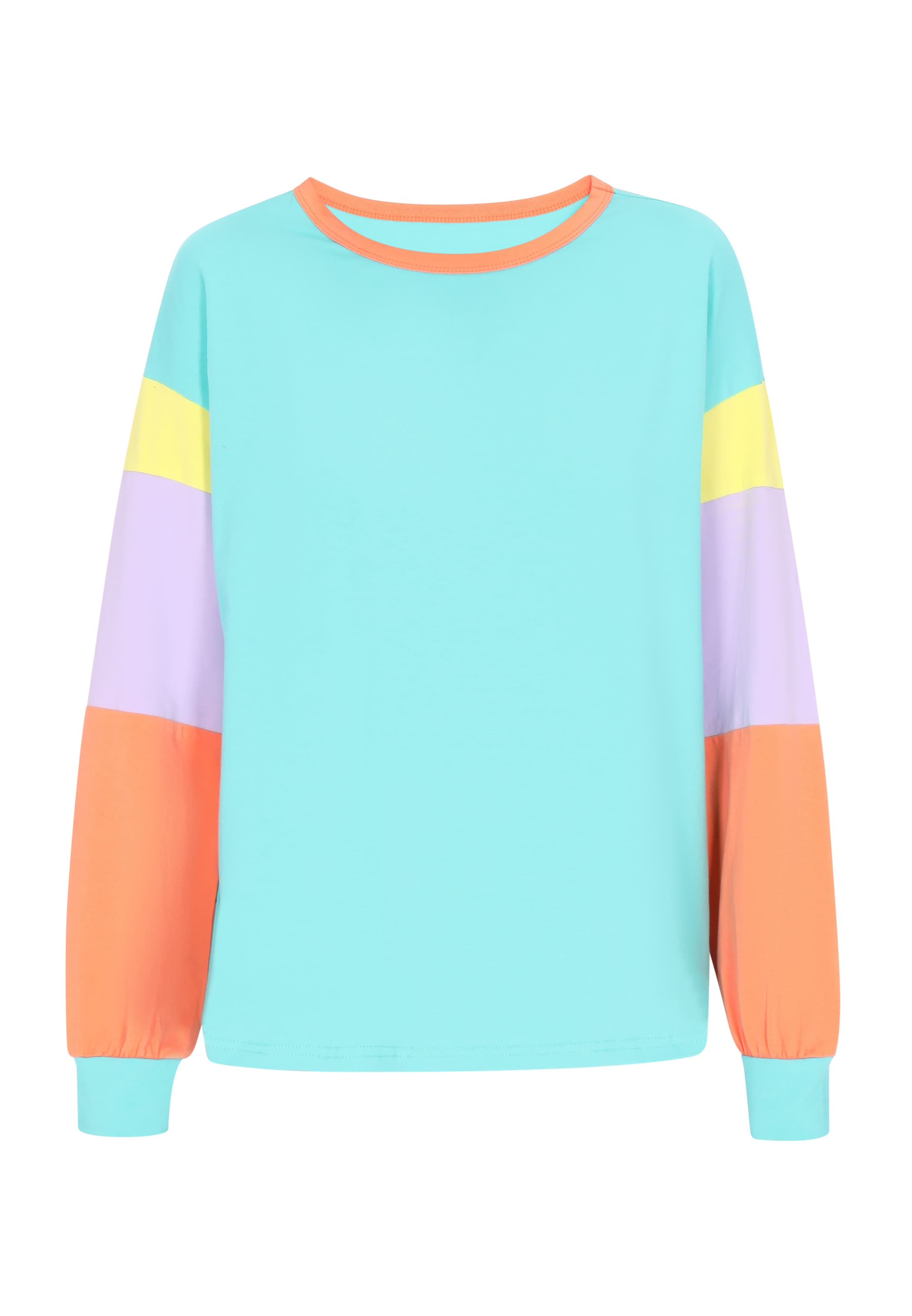 swirly Футболка в Синий: спереди