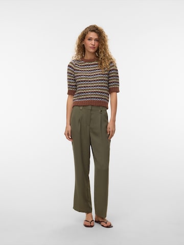 VERO MODA Pulover 'VMCELLA' | rjava barva