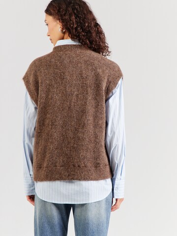 SELECTED - Jersey 'SLWLULU' en marrón