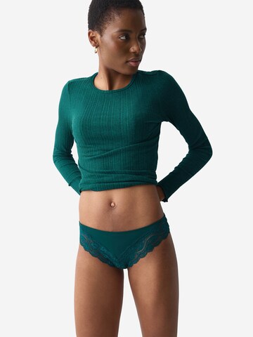 Slip ' Red Label Lovely Micro ' TRIUMPH en vert