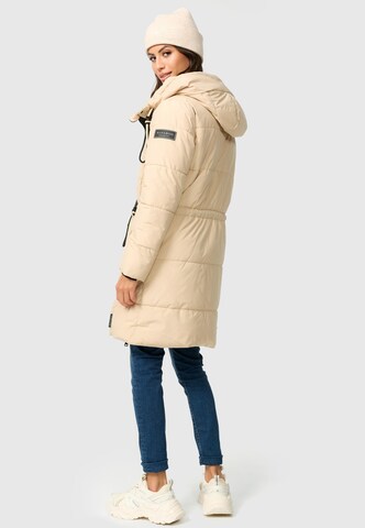 NAVAHOO Χειμερινό παλτό 'Zuckertatze XIV' σε μπεζ