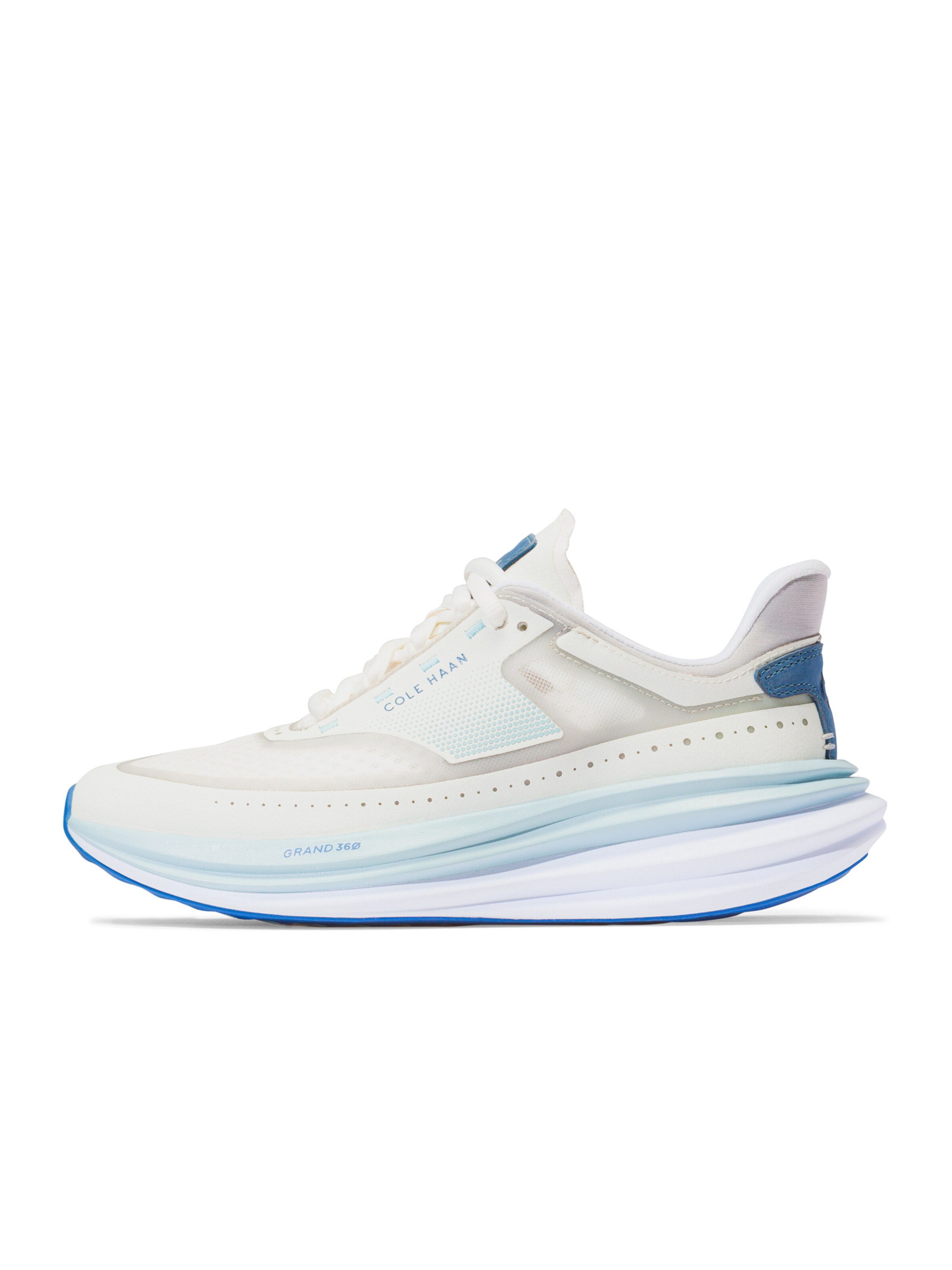 Cole Haan Baskets basses 'ORIGINALGRAND QUADSTAR' en bleu / bleu clair / blanc, Vue avec produit