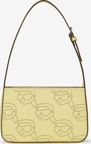 Karl Lagerfeld - Bolso de hombro en amarillo