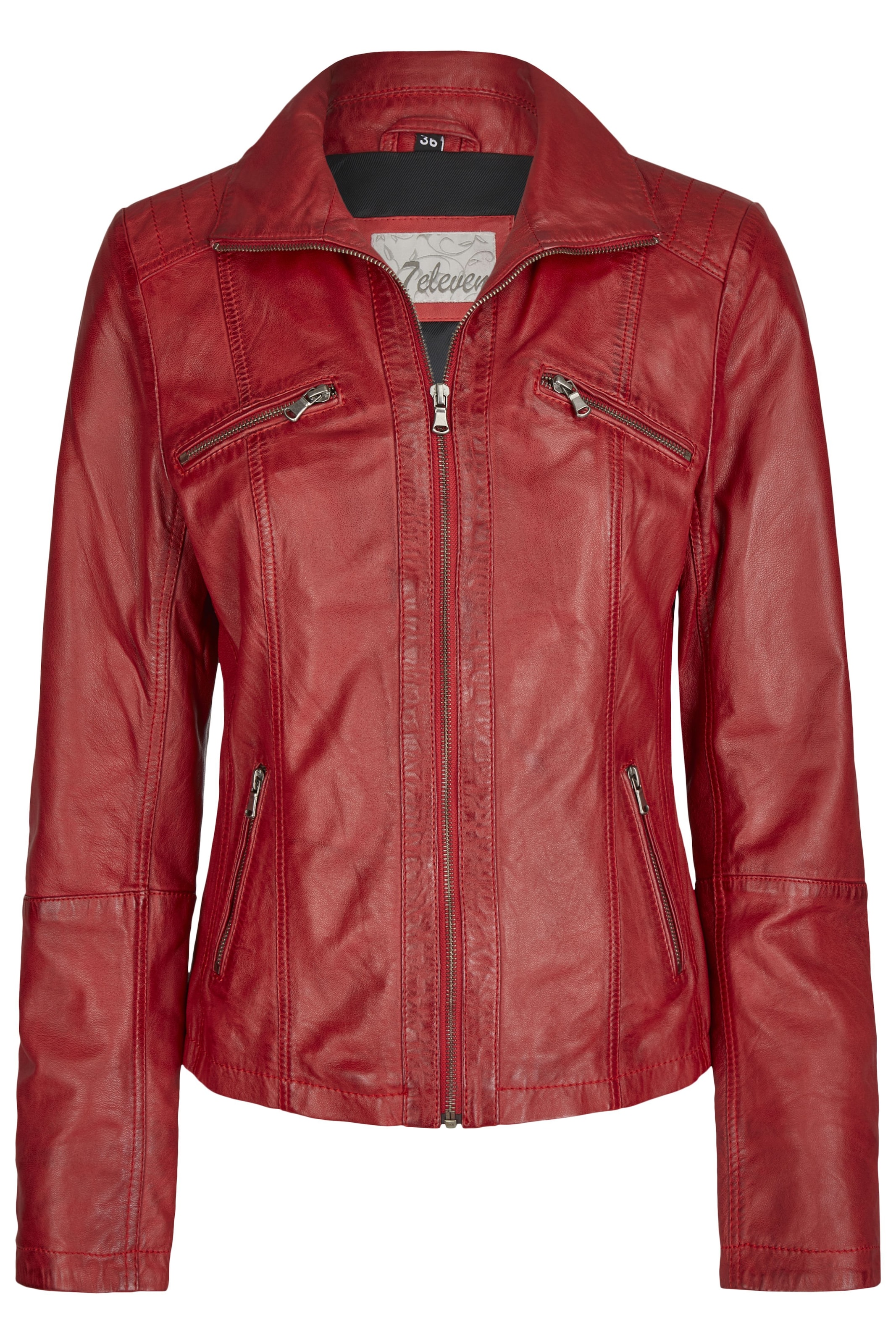 Veste mi-saison 'SEVinca' 7ELEVEN en rouge : devant