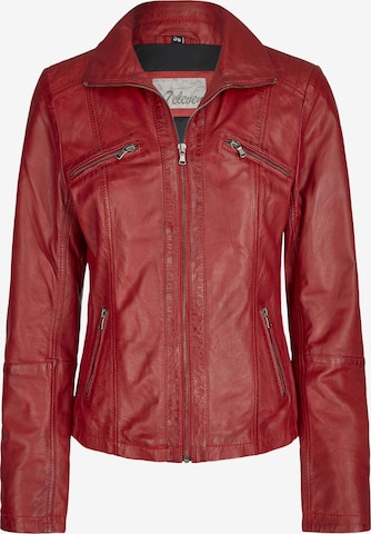 7ELEVEN Between-Season Jacket 'Vinca' in Red: front