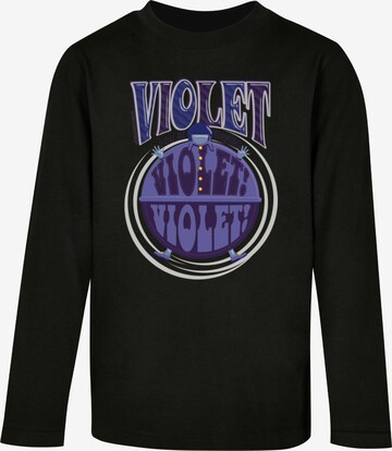 ABSOLUTE CULT Shirt 'Willy Wonka' in Black: front