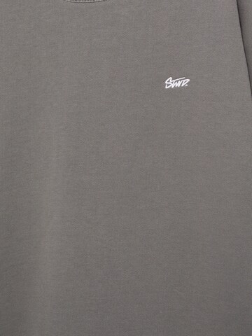 Pull&Bear Shirt 'STWD' in Grijs