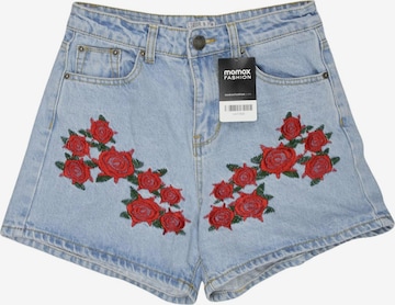 Liquorbrand Shorts XS in Blau: Vorderseite